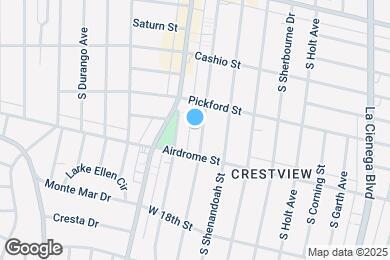 Map image of the property - 1629 S Wooster St