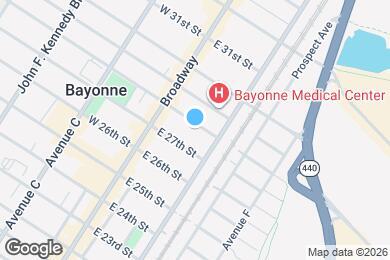 Map image of the property - 36 E 28th St