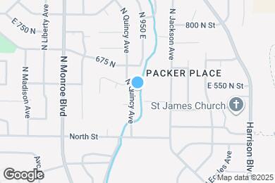 Map image of the property - 532 N Quincy Ave