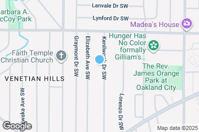 Map image of the property - 1285 Kenilworth Dr SW