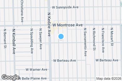 Map image of the property - 4301 N Troy St