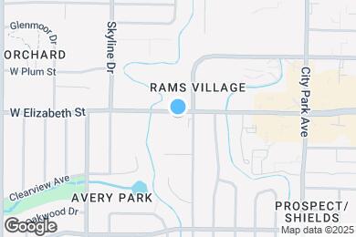 Map image of the property - 1625 W Elizabeth St