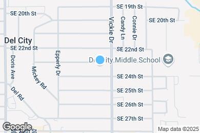 Map image of the property - 4620 SE 23rd St