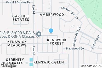 Map image of the property - 8007 Arbury Glen Ln