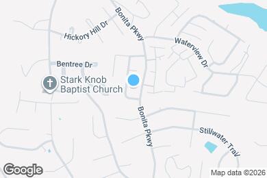 Map image of the property - 102 Rushing Water Ct