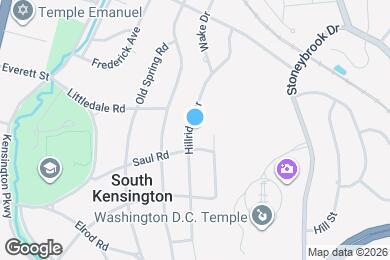 Map image of the property - 9805 Hillridge Dr