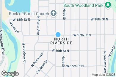 Map image of the property - 1748 N Garland St