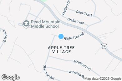 Map image of the property - 197 Apple Tree Rd
