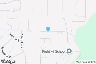 Map image of the property - 13628 106th Ave E