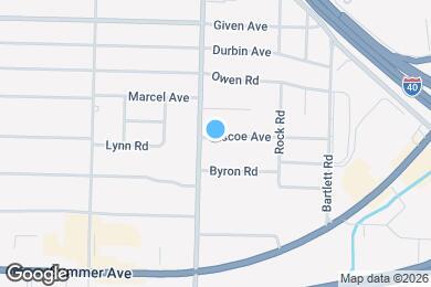 Map image of the property - 4907 Biscoe Ave