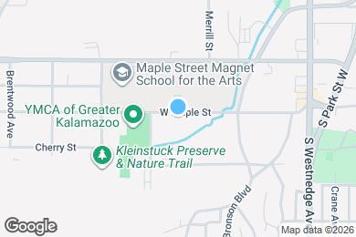 Map image of the property - 903 W Maple St