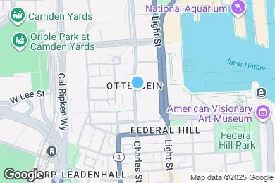 Map image of the property - 611 S Charles St