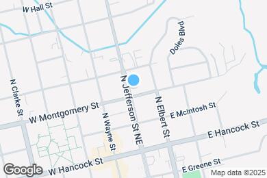 Map image of the property - 305 N Jefferson St NE