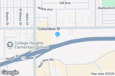 Map image of the property - 2601 Columbus St