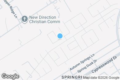 Map image of the property - 2526 Deer Forest Dr