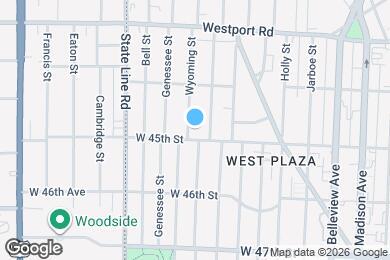 Map image of the property - 4441 Wyoming St