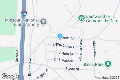 Map image of the property - 7707 Ozark Rd