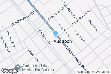 Map image of the property - 158 S White Horse Pike