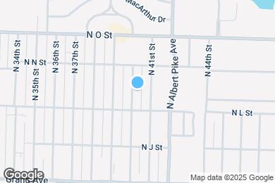 Map image of the property - 1426 N 40th St