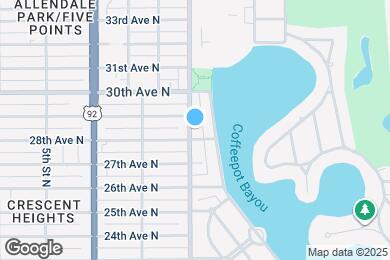 Map image of the property - 2837 1st St NE