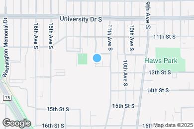Map image of the property - 1117 13th St S