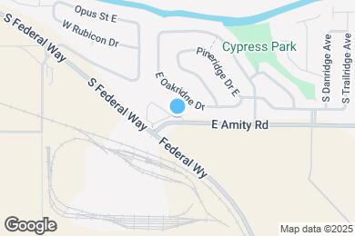 Map image of the property - 1277 E Echelon Rdg Ln