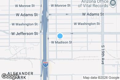 Map image of the property - 2138 W Madison St