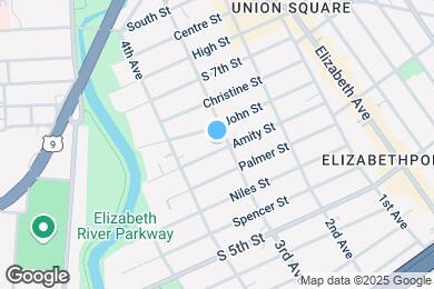 Map image of the property - 307 Amity St