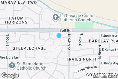 Map image of the property - 16828 N 63rd St