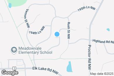 Map image of the property - 19420 Seymour St NW