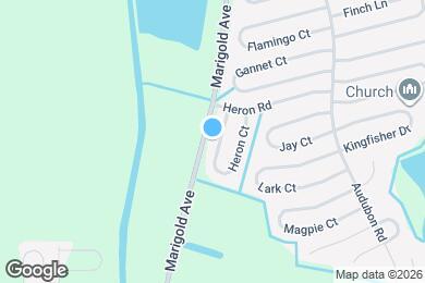 Map image of the property - 1012 Heron Ct