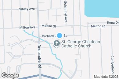 Map image of the property - 2300 Orchard Crest St