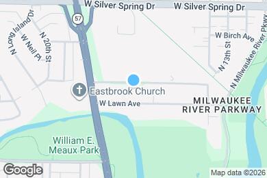 Map image of the property - 1631 W Custer Ave