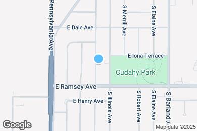 Map image of the property - 5830 S Indiana Ave