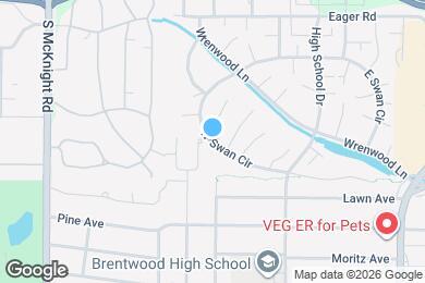 Map image of the property - 9057 W Swan Cir