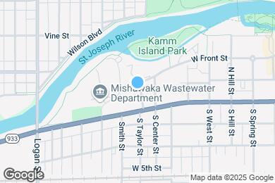 Map image of the property - 100 Center Apartments