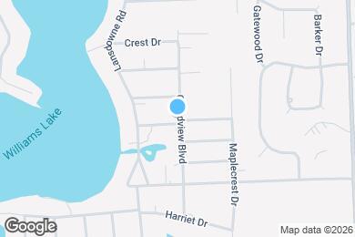 Map image of the property - 6400 Elmwood Dr