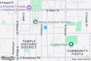 Map image of the property - 132 S Olive