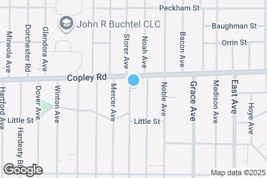 Map image of the property - 687 Storer Ave