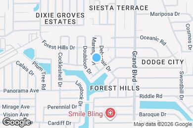 Map image of the property - 1620 Marengo Dr