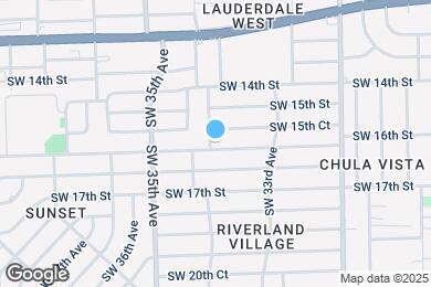 Map image of the property - 3381 SW 16th St