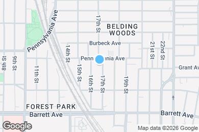 Map image of the property - 647 17th St