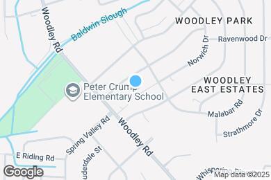 Map image of the property - 2621 Norwich Dr