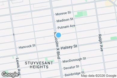 Map image of the property - 227 Malcolm X Blvd