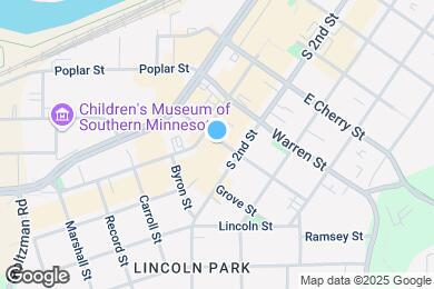 Map image of the property - 107 E Liberty St