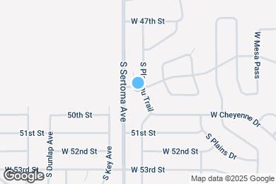Map image of the property - Mesa Heights Apartments