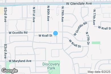 Map image of the property - 7913 W Krall St