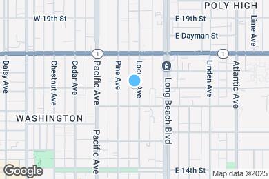 Map image of the property - 1643 Locust Ave