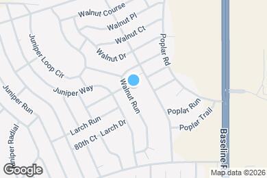 Map image of the property - 31 Walnut Run