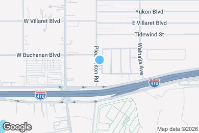 Map image of the property - 9651 Pleasanton Bluff